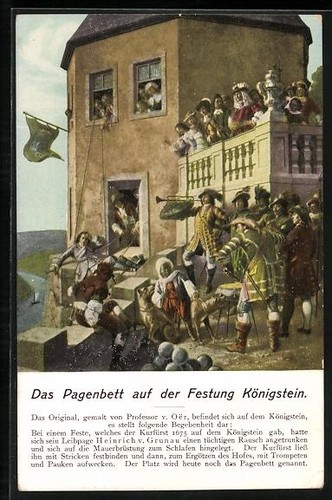 Ansichtskarte das pgenbett - pgenbett, auf