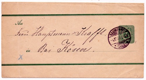 Deutsches reich 1889 ganzsache - deutsches,