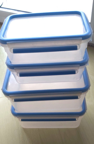 Vorratsdose plastikdosen mit - vorratsdose,