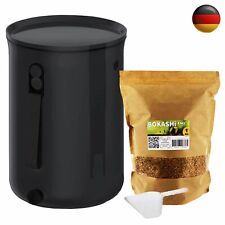 Bokashi Organko 2 Schwarz (9,6L) + 1 kg Aktivator