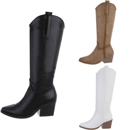 Western bikerstiefel - western-, &