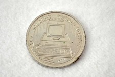 VEB Kombinat Robotron Computer Zivilverteidigung 30 Jahre DDR Medaille