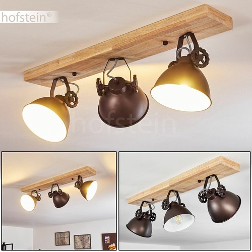 Holz schwarz decken lampe - holz/schwarz,
