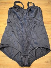 TRAUMHAFT: Triumph Classic MiederBody DELIA TS, Gr. 100 D, black, NEU * VINTAGE