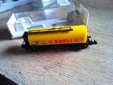 Spur N..FLEISCHMANN ???..kesselwagen "SHELL" m. BMSH....GUT