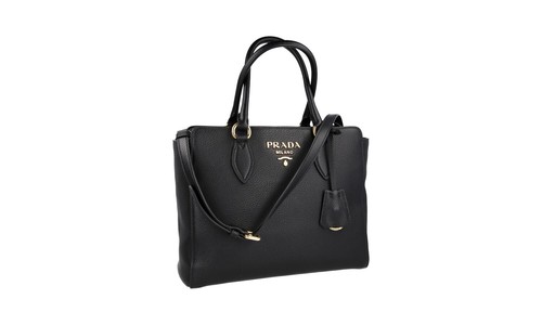 Prada leder schultertasche - schultertasche, /