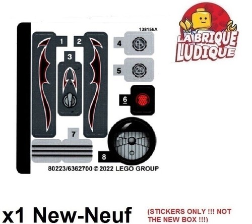 Lego sticker - lego, 1x