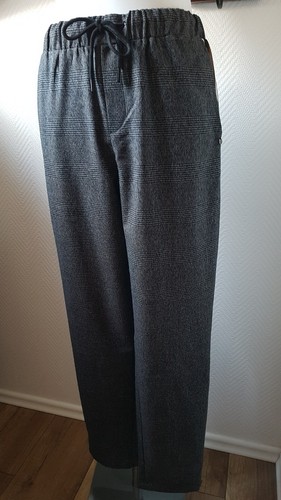 Schlupfhose stoff grau - schlupfhose,