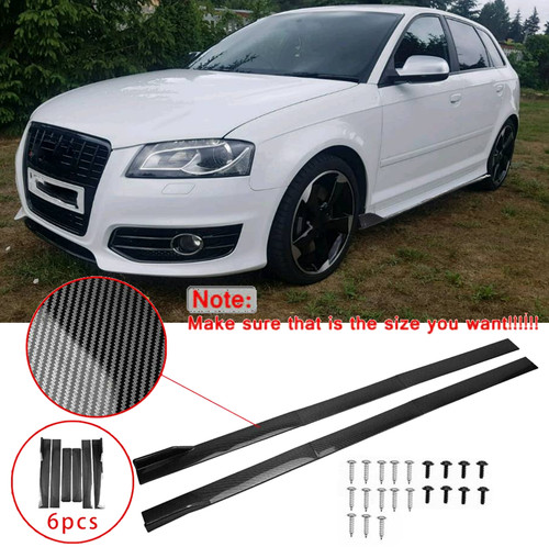 6 sideskirts - 2.2m/86.6",