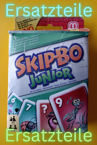 Skip junior kartenspiel - skip-bo,