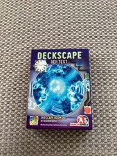 Neuwertig Deckscape Der Test Escape Rooms Kartenspiel Abacusspiele Escapespiel