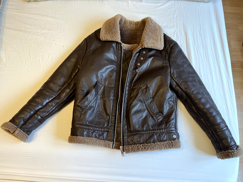 Lammfell bomberjacke - lammfell-bomberjacke, –