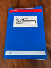 VW Reparatur Leitfaden LUPO FAHRWERK ACHSEN LENKUNG 09/1998