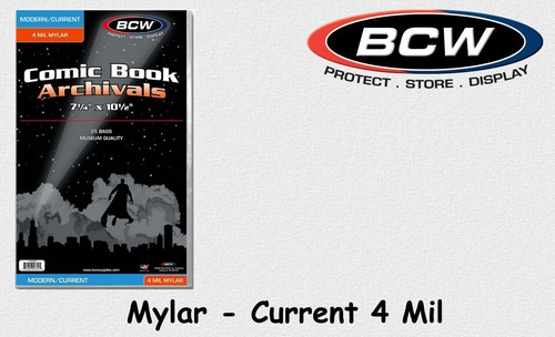 Bcw current mylar - 25,