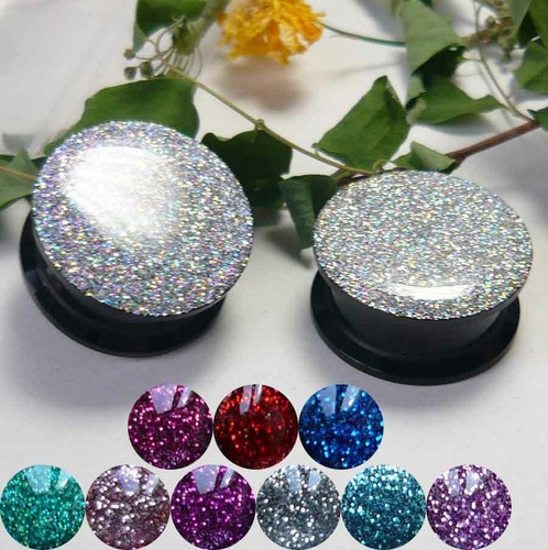 Paar ohr plug piercing - 1,