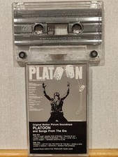 Platoon Movie Soundtrack Cassette Tape 1986 *TESTED*