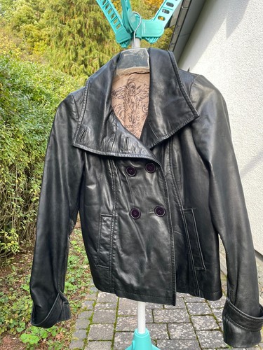 Echt leder jacke - leder, damen