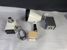 Konvolut Mikroskop Teile Dr. Schuchardt Göttingen + Gallenkamp Handmikrotom...