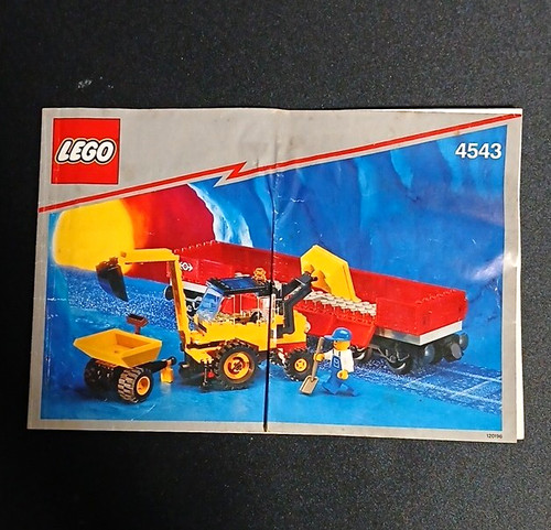 Lego 4543 eisenbahn - lego, 9v