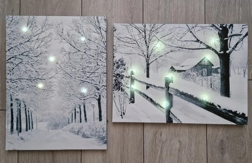 2xled bild wandbild leuchtbild - wandbild,