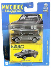 Matchbox 1969 Audi 100 Coupe S Collectors 11/20 2024 1:64 Modellauto Spielzeug