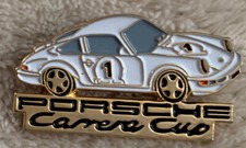 Porsche Pin Carrera Cup weiß