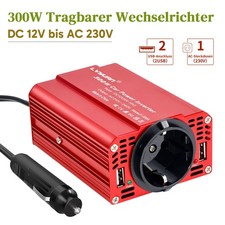 300W Wechselrichter 12V auf