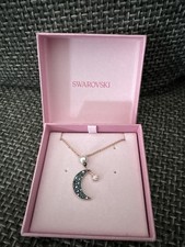Swarovski Mond Kette Roségold