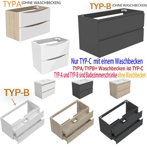 Waschtisch mit unterschrank - waschtisch,