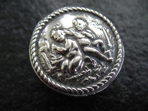 Pillendose silber 800 - pillendose,