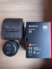 Sony SEL50F14GM Objektiv - FE 50mm F1.4 GM E-Mount - FE 50mm F/1.4 G-Master