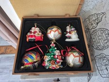 Weihnachtskugeln 6 Set Christbaumkugeln