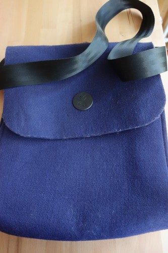 Schultertasche lila von jemako - lila,