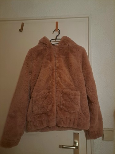 Teddyjacke rosa - h&m-,