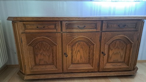 Sideboard massivholz eiche - sideboard,