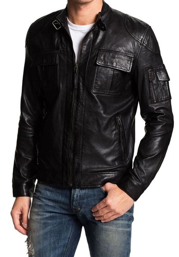 Herren echt lammleder - herren,