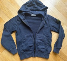 Lieblingsjacke STONE ISLAND Junior Sweat Jacke Hoodie navy Gr. 10/140 NP: 225 €