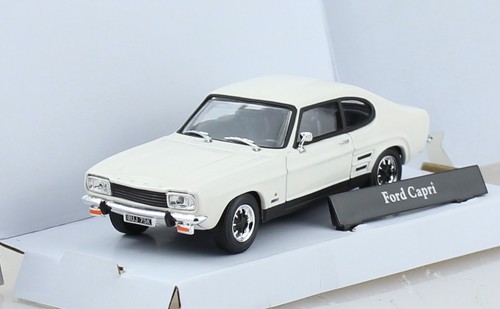 Ford capri weiß cararama - weiß, 1:43