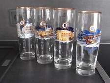 Landskron Wintertropfen Biergläser 0,4l vier Stück