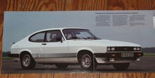 1979 Ford Capri Prospekt brochure n Granada Escort Fiesta Sierra