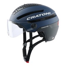Cratoni Fahrradhelm Commuter Pedelec Blau Matt Gr. S/M 54-58cm Kopfschutz