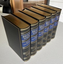 Brockhaus Weltgeschichte in 6 Bänden mit Goldschnitt und Schuber - TOP ZUSTAND
