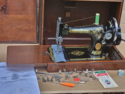 Schöne singer 28k handkurbel - singer,