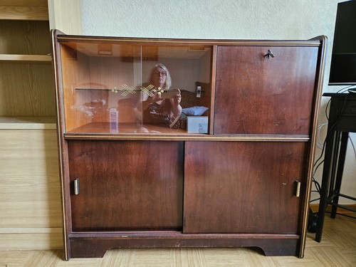 Mid century barschrank vitrine - century,