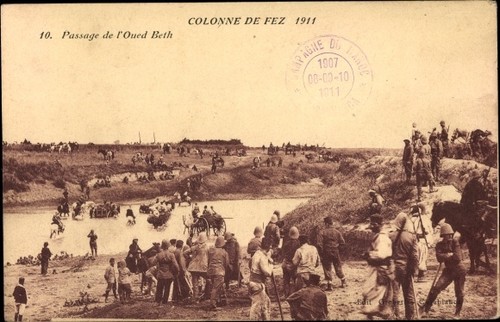 Ak Fès Fez Marokko, Colonne