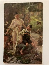 Paul Wagner - Waldfee „ERPACO“ Kunstverlag • Künstlerpostkarte 1919 gelaufen