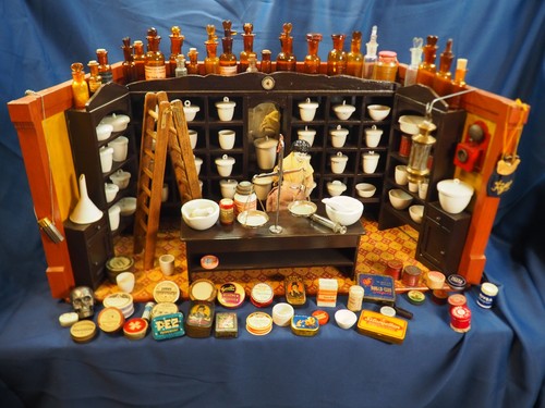 Puppenstuben apotheke mit - puppenstuben-apotheke,