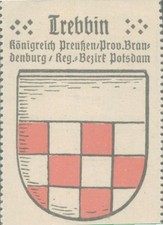 Trebbin / Reklamemarke Kaffee Hag - Wappen - Ortswappen - ( S12)