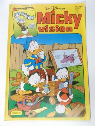 Mickyvision 1986 heft - 7, ehapa