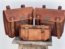 Lammfell Leder Kombo Set Für